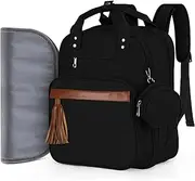 Coreskin Diaper Bag Backpack, Multifunctional Travel Baby Bag with Laptop Compartment