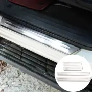For Toyota Hilux 2015-2021 Stainless Steel Door Sill Scuff Plate Threshold Cover (for: Toyota)