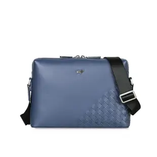 【BRAUN BUFFEL 德國小金牛】台灣總代理 墨菲斯 斜背包-復古藍/BF524-62-VBL