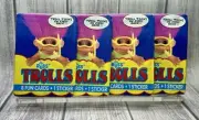 RUSS TROLLS 1992 Topps 4 X Unopened Trading Wax Pack, 32 Cards 4 Stickers Total