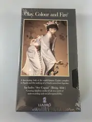 Vintage, Lladro 1990 Clay Colour And Fire VHS, Sealed AT16