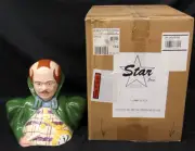 Star Jars Wizard of Oz "Mayor Munchkin" Cookie Jar #556/625 MIB Treasure Craft