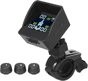 YaSao Tire Pressure Monitoring System TPMS Wireless Smart Tire Monitor with 3 External Sensors Sunshade Auto Tyre Alarm for Tricycle 3 Wheeler