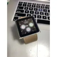 在飛比找蝦皮購物優惠-Ipod nano 6 皮革錶帶