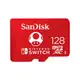 SanDisk Nintendo Switch 專用 microSDXC UHS-I(U3)128GB記憶卡(公【愛買】