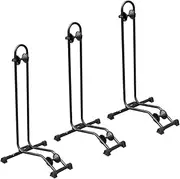 BIKEHAND Bicycle Floor Type Parking Rack Stand - for Mountain MTB & Road Bike Indoor Outdoor Garage Storage