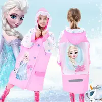 在飛比找momo購物網優惠-【TDL】迪士尼冰雪奇緣兒童雨衣書包雨衣 DF86412(平