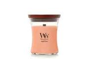 WoodWick Manuka Nectar Scented Wax Candle Home Fragrance Medium 11.7cm Orange