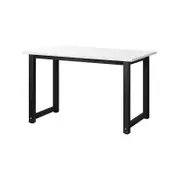 Oikiture Computer Desk 120cm Black&white
