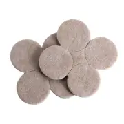 8 Pcs Felt Pads Practical Shock-absorbant Round Floor Protector Sofa Table