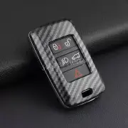 Carbon Fiber Hard Smart Key Fob Case Shell Cover For Range Rover Sport/Evoque