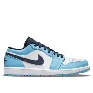 NIKE AIR JORDAN 1 LOW UNC 白北卡藍【A-KAY0】【553558-144】