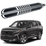 Stainless Running Board fits for Honda Pilot 2022-2024 Side Step Nerf Bar Black