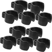 COOPHYA 20pcs Mic Cable Storage Clip Cable Organizer for Mic Stand Lightweight and Portable Cord Management for Live Streaming Setup Easy to Install and Dismantle