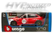 BBURAGO 1:18 ALFA ROMEO GIULIA GTAM #99 DIE-CAST RED 18-11049