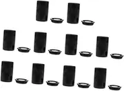 Kisangel Empty Film Canisters Lids 10 Pack Plastic Film Storage Case Compact Portable