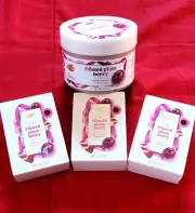 Dove Frosted Plum Berry Body Scrub & Beauty Bars Soaps Limited Edition