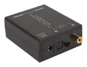 Switch Splitter Coaxial/Optical Input With Built In Digital Audio Amplifier