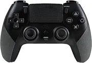 Alone ALGA-P5WCK Wireless Controller for PS5, BK 6.4 x 2.6 x 4.3 inches (16.2 x 6.7 x 11 cm), Game, Continuous Fire Function, Macro Function, 2 Deadzone Settings, PS5 Compatible, Black