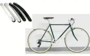 Bicycle Front Rear Fenders 700C Aluminum Plastic Retro Fixed Gear Cycling Fender