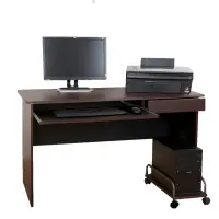 在飛比找momo購物網優惠-【DFhouse】梅克爾電腦辦公桌+主機架(2色)