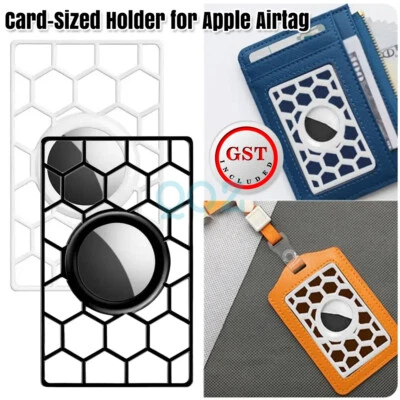 1/2PCS Airtag Case For Apple Locator Tracker Airtag Wallet Case Card-Size Holder