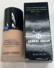 Giorgio Armani Designer Glow Radiant Revitalizing Foundation - #2 30ml/1oz