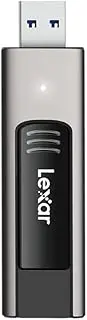 Lexar 128GB JumpDrive M900 USB 3.2 Gen 1 Flash Drive for Storage Expansion and Backup, Up to 400MB/s Read, Metal Design, Titanium (LJDM900128G-BNQNU)