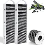 2 Activated Carbon Filters for Bora Pure PUAKF, Filter for Bora X Pure/S Pure/PURU or PUXU Recirculation Hob Extractor Extractor Replacement Filter Accessories