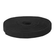 Skywalker Double-Sided Hook & Loop Tape (3/4" Wide x 25' Long Roll, Black)