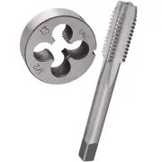 1/2"-13 UNC HSS Tap and Die Set Right Hand Thread