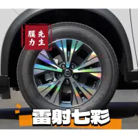 在飛比找蝦皮購物優惠-《膜力先生》福斯 T-cross 17吋 A款鋁圈貼紙/輪框