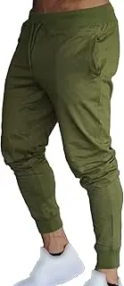 [Generic] Men's Slim Joggers Workout Pants Casual Outdoor Jogging Pants Comfy Men Skinny Running Gym Sweatpants with Pockets