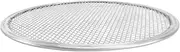 Alipis Pizza Pan with Holes - 20 Inches Stainless Steel Mesh Pizza Baking Screen - Round Pizza Tray Pizza Crisper Tray - Bakeware for Oven Home Restaurant Silver