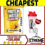 MUSCLE NATION PROTEIN WATER 25 SERVES // COLLAGEN WHEY AMINOS ISOLATE