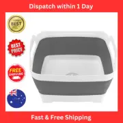 Seymour's 10129 Collapse A Sink 9L Collapsible Sink for Camping White & Grey NEW