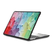MacBook Air 13-inch (M2 - M4) Impact Case Warm Polka Daub Feathers
