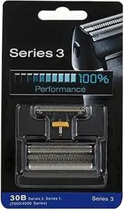 30B Replacement Foil and Cutter，Compatible for Braun，7570 7680 Series 7000, 4000, 5000, 4735, 4736, 4737, 4747, 4775,4835 30B Shaver Head