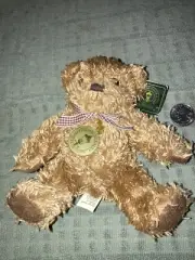 Thomas Kinkade Painter of Light Plush Teddy Bear Baby Edward Bear Brown Rare HTF