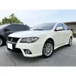 誠售23.8萬【2011 三菱MITSUBISHI 佛提斯LANCER FORTIS 白1.8】四門轎車 省油 低稅金