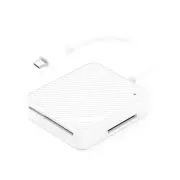 USB-C M2 SD SM XD Card Reader Compact Flash Reader 4-Slot Memory Card Adapter