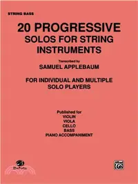 在飛比找三民網路書店優惠-Twenty Progressive Solos for S