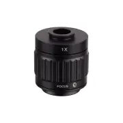AmScope 1X Magnification C-mount Camera Adapter for Microscopes w/ CX Photo-port