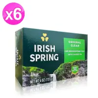 在飛比找博客來優惠-Irish Spring運動香皂113g/4oz x6顆