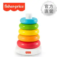 在飛比找momo購物網優惠-【Fisher price 費雪】環保彩虹套圈