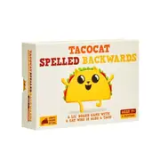 Tacocat Card Game Spelled Backwards - A Lil’ Board Game with a Cat Who is Also a Taco