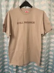 Anti Social Social Club ASSC x Undefeated Still Paranoid Tee - Light Sand Large