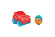 Playskool Weebles My Speedy Car - Weeble Wobble Preschool Toy for Toddlers, Weebles Character + Car with Wobble Motion, for Kids Ages 12 Months and Up