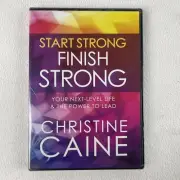 Start Strong Finish Strong Christine Caine DVD New Your Next Level Life Power
