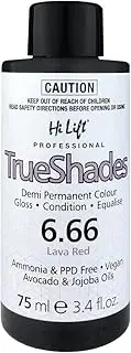 Hi Lift Trueshades Demi Permanent Hair Colour, 75 ml, Lava Red